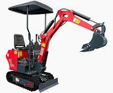 Mini Escavadeira a Diesel 12HP 