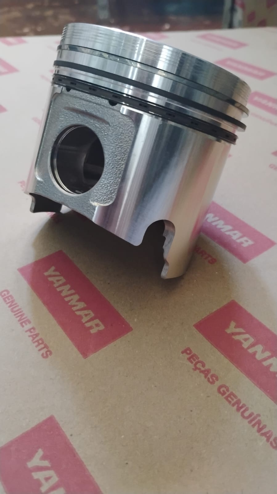 PISTAO C/ ANEIS DO MOTOR DIESEL