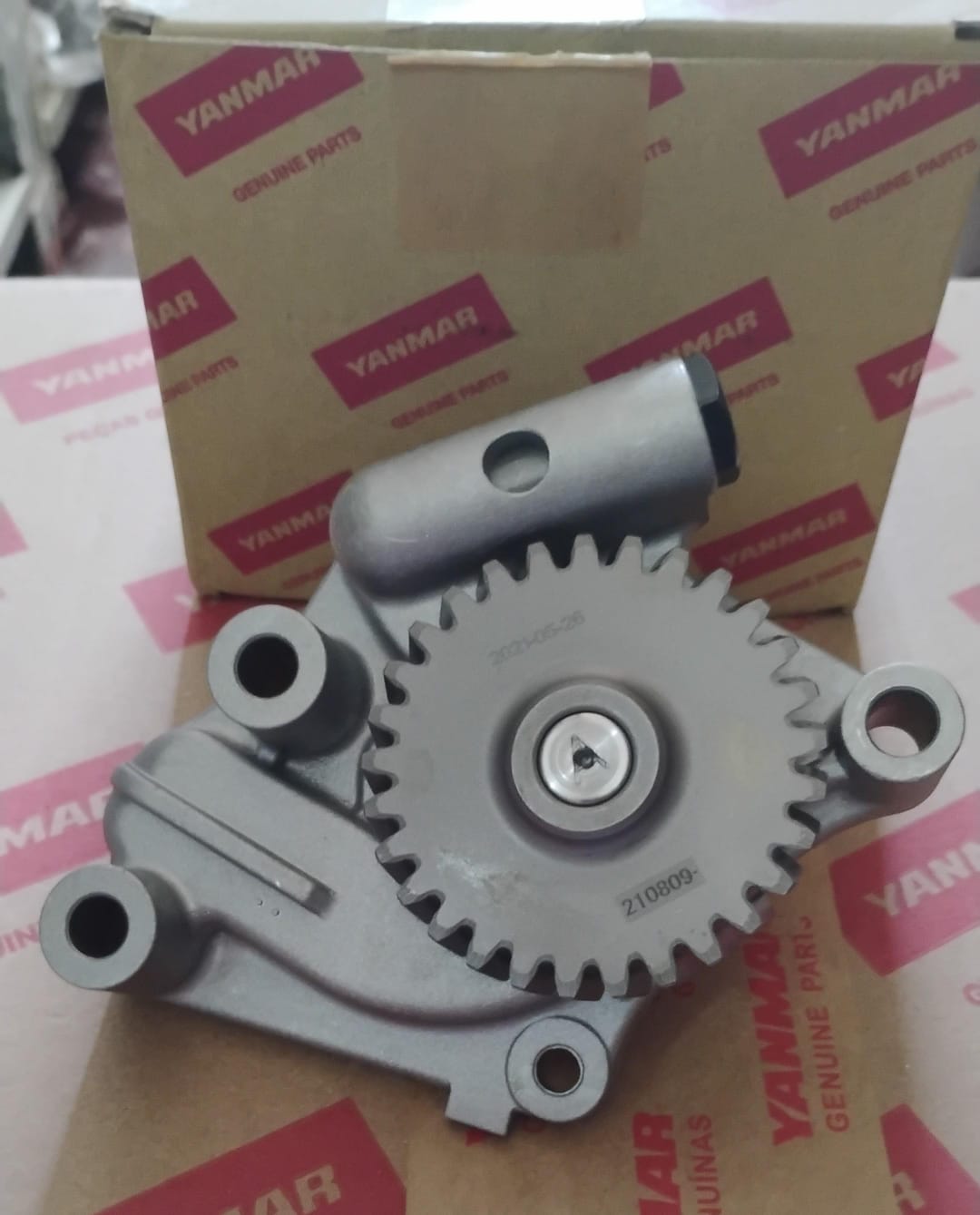 BOMBA DE OLEO LUBRIFICANTE DO MOTOR DIESEL