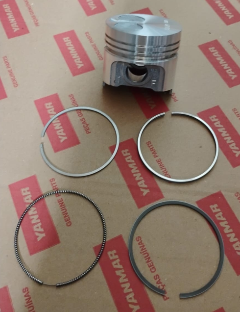 PISTAO C/ ANEIS DO MOTOR DIESEL, CONJ.