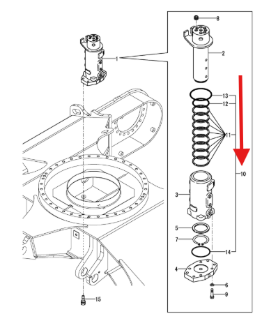 JOGO DE VEDACAO SWIVEL