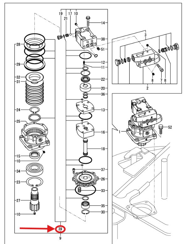 JOGO DE VEDACAO DA VALVULA HIDRAULICA DO ...